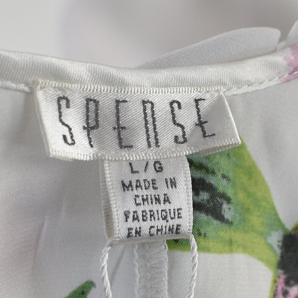 Spense Floral Embroidered Tulle Overlay Shift Dress NEW - L - Picture 11 of 12
